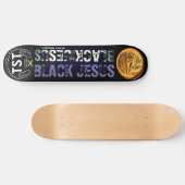 BLACK JESUS Skateboard (Horizontaal)