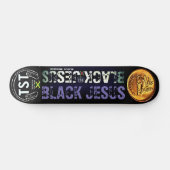 BLACK JESUS Skateboard (Horizontaal)