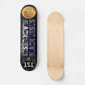 BLACK JESUS Skateboard (Voorkant)