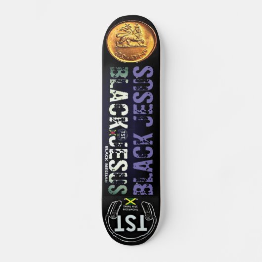 BLACK JESUS Skateboard (Voorkant)