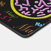 Black Joker Mah Jongg Place Mat (Coin)