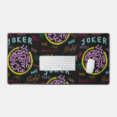Black Joker Mah Jongg Place Mat (Clavier et souris)