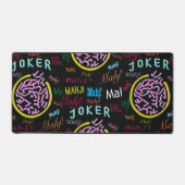 Black Joker Mah Jongg Place Mat (Recto)