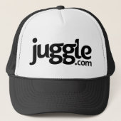 Black Juggle.com Logo Pet (Voorkant)