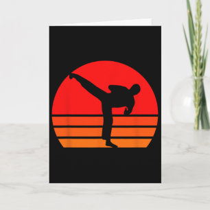 Black Karate Shirt Kaart
