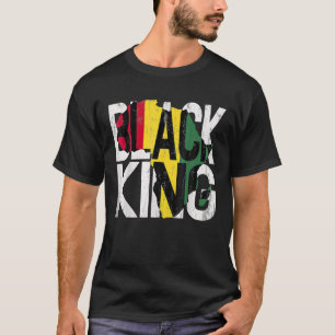 Black King Black History Maand African American Pr T-shirt