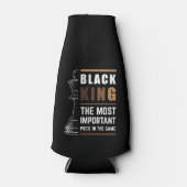 Black King is het belangrijkste stuk in het spel 1 Flesjeskoeler (Voorkant)