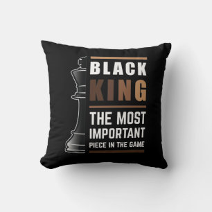 Black King is het belangrijkste stuk in het spel 1 Kussen