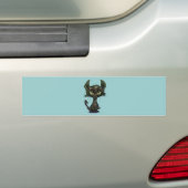 Black Kitten Bumpersticker (Op auto)