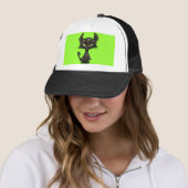 Black Kitten Trucker Pet (In situ)