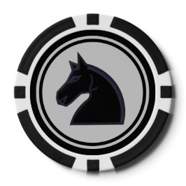 Black Knight Schaakstuk Pokerchips
