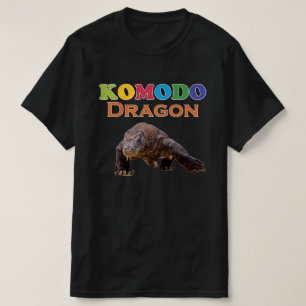 Black Komodo Dragon Mannen T-Shirt