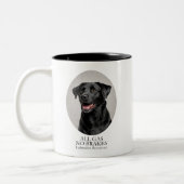 Black Lab All Gas No Brakes Mug (Gauche)