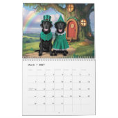 Black Lab Calendar Kalender (Mar 2027)