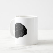 Black Lab Chig Maman Mug (Devant gauche)