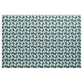 Black Lab Dog Silhouette Pattern Stof (Fat Quarter)