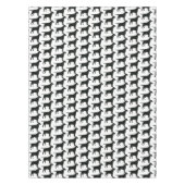 Black Lab Dog Tafelkleed (Voorkant)