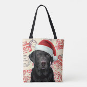 Black lab  draagtas (Achterkant)