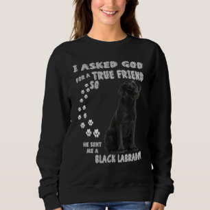 Black Lab Gezegde mam Papa Print Cute Labrador Ret Trui
