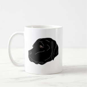 Black Lab Hond Moeder Mok