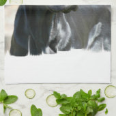 Black Lab Kitchen Towel Theedoek (Gevouwen)