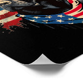 Black Lab Labrador Santa Christmas Pyjama Poster (Hoek)