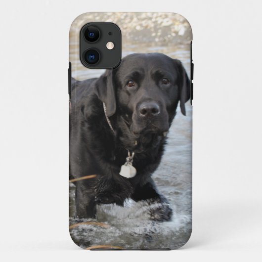 Black Lab Love Case-Mate iPhone Case (Achterkant)
