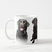 Black Lab lover's koffie mok (Links)