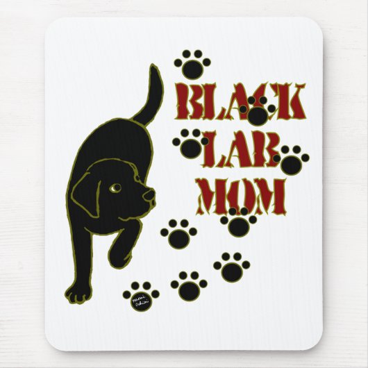 Black Lab mama Muismat (Voorkant)
