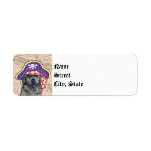 Black Lab Pirate Etiket