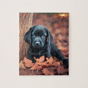 Black Lab Puppy Legpuzzel