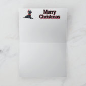 Black Lab Reindeer Kaart (Binnen)