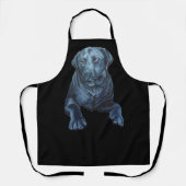 Black Lab Schorten Engels Labrador Retriever Schor (Voorkant)