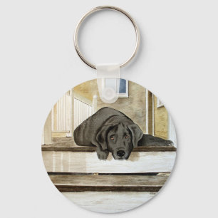 Black Lab Sleutelhanger