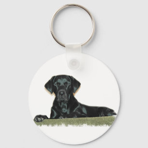 Black Lab Sleutelhanger