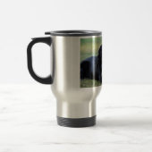 Black lab Travel mug in roestvrij staal. Reisbeker (Links)