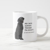 Black Lab v. Mok vrouw (Rechts)