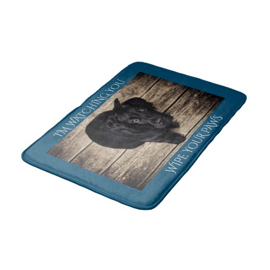 Black Lab Veeg je poten badmat af (Gekanteld)