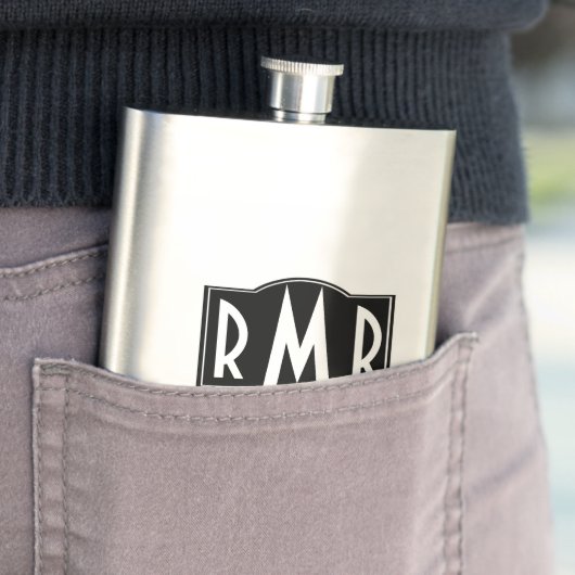 Black Label Monogramed Flacon (Voorbeeld)