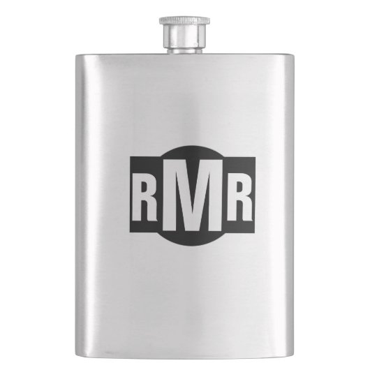 Black Label Monogramed Flacon (Voorkant)