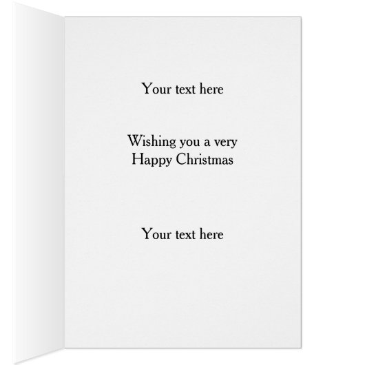 Black Labrador and Partridge Christmas card (Intérieur (Droit))