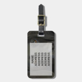 Black Labrador Dog Bagagelabel (Voorkant verticaal)