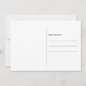 Black Labrador Dog Moving Aankondiging (Achterkant)