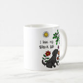 Black Labrador et Green Mug (Devant droit)