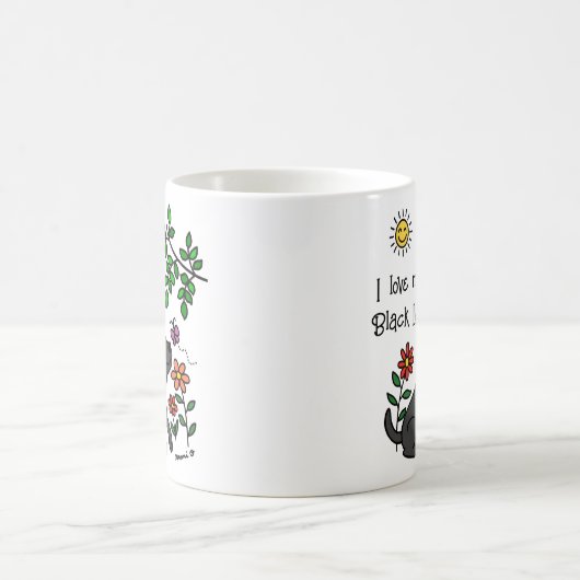 Black Labrador et Green Mug (Centre)