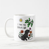 Black Labrador et Green Mug (Gauche)
