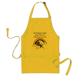 Black Labrador Guardian Angel (Rainbow Bridge) Standaard Schort