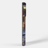 Black Labrador Kerstfeest Seizoen Case-Mate iPhone Case (Achterkant / Rechts)