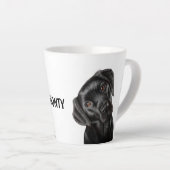 Black Labrador Latte Mok (Rechterhoek)