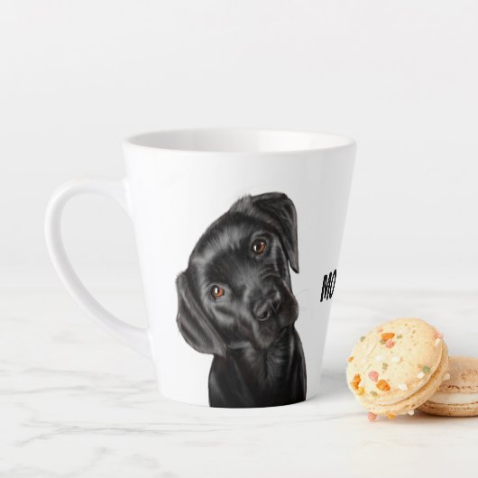 Black Labrador Latte Mok (In situ)